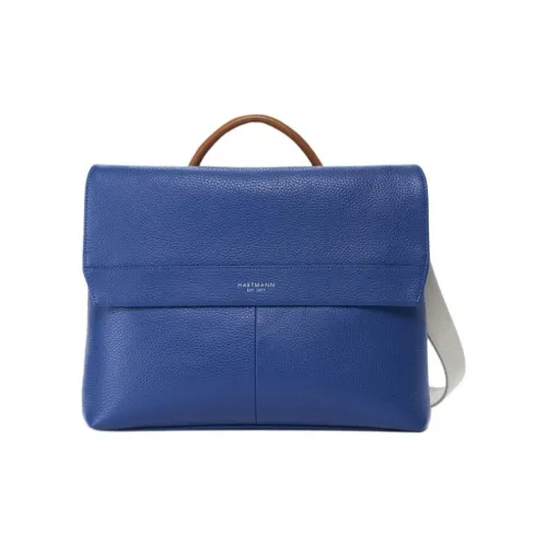 SAMSONITE Коричневый Кожаный портфель сумка унисекс синий