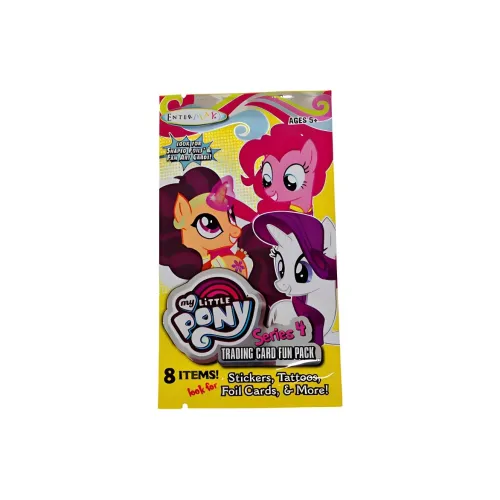 Hasbro Мой маленький пони США Карта Лирика Коллекционная карта Набор 4 PP Желтый Пачка IP Аниме Карточки 1 шт