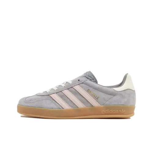 Adidas Originals GAZELLE INDOOR Low Топ Скейтборд Кроссовки Женские Серые