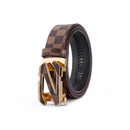 JKEM Alloy Кожаные ремни Унисекс 3,5