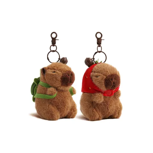 Pippi Beans Лучшие Продажи Капибара Черепаха Рюкзак Брелок Куклы Плюшевый Брелок 12 см Высота