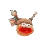 Коричневый, волосы