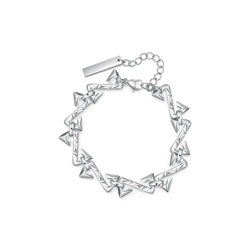 CRUISO Сплав Браслеты Унисекс Серебряный