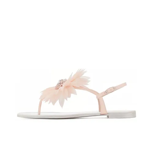 Giuseppe Zanotti GZ One Ремешок Сандалии Женские Светло-Розовые