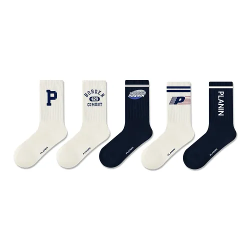 PLAN IN Носки Crew Унисекс упаковка из 5 пар