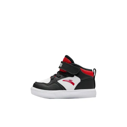 Antakids Легкий Амортизация Теплоизоляционный MID Топ Обувь для малышей Белый черный Infant And Toddler