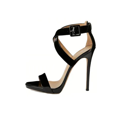 Giuseppe Zanotti GZ Bellis One Ремешок Сандалии 12 см Женские Черные