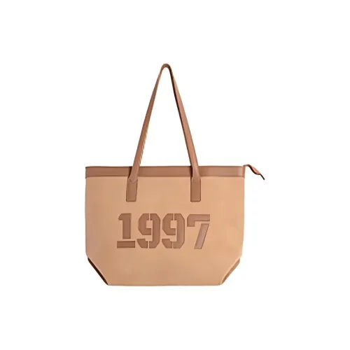 RKM Шерстяной Тоут Сумка на плечо Стандартная Унисекс Розовый Коричневый Хаки