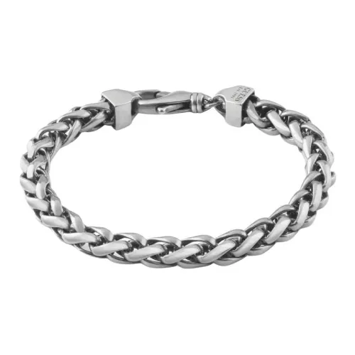 GUESS Металл Браслеты Мужской Серебряный