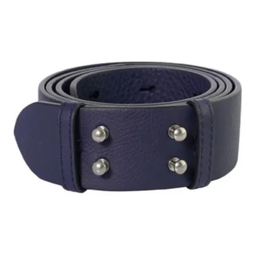 Burberry Телячья кожа Кожаные ремни Женские Синий