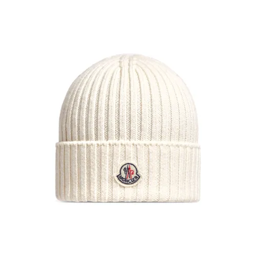 Moncler Мериносовая шерсть Шапки-бини Детский Белый