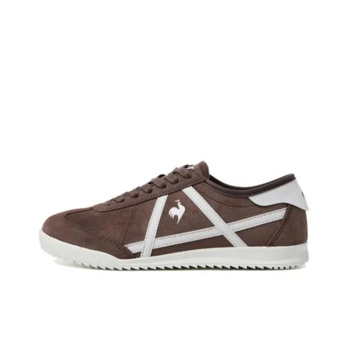 Le Coq Sportif Популярный Классический Повседневный Низкий Топ Коричневый Унисекс