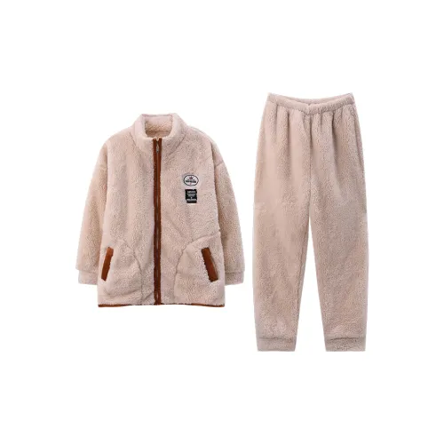 ROUKEER Пижамный комплект женский цвет экрю