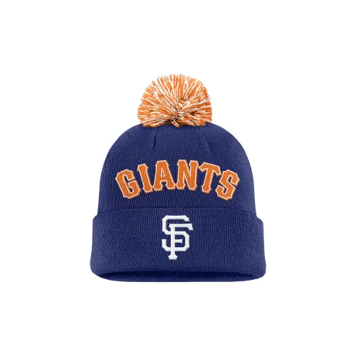 nike Акриловые шапки-бини Мужской Темно-синий Синий