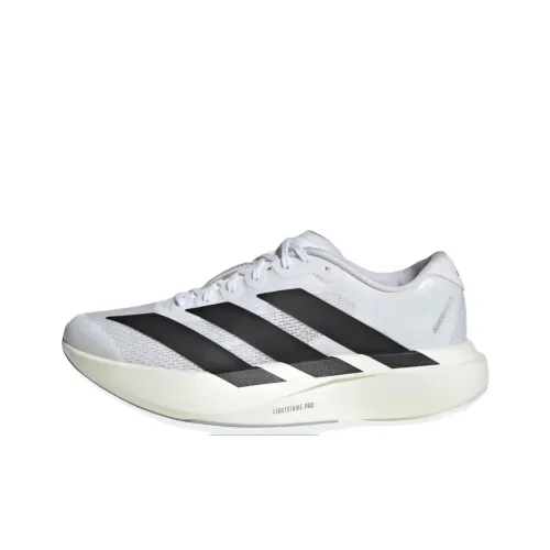 Adidas Adizero Evo SL Амортизация Низкий Топ Беговые кроссовки Женские Белый Черный