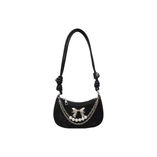 NOMK ПУ (полиуретан) Сумка через плечо Портативная Сумка через плечо Женская Черный Экрю Серебряный Розовый Синий