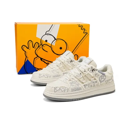 The Simpsons Canvas Shoes Low Top Unisex Симпсоны Кеды Низкие Унисекс