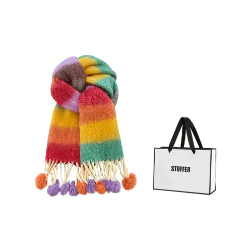 STUFFER Имитация мохер Вязаные шарфы Унисекс