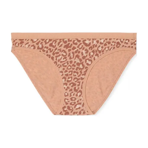 Victoria's Secret Эластичный хлопок Бикини Пантика Животные Кожа Нижнее белье Женские 1 Пачка Леопардовый принт