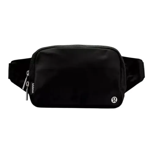 Lululemon Everywhere Поясные сумки Черный и золотой Женские