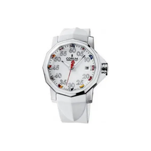 Corum Автоматический Механический Movement Унисекс Коллекция Admiral Часы 40 мм Белые
