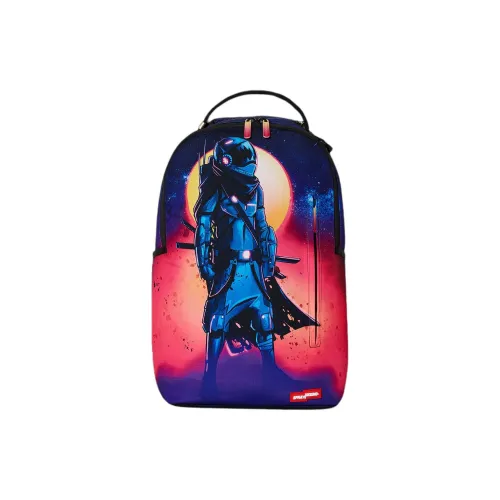 SPRAYGROUND Полиэстер Рюкзак Унисекс Синий Красный