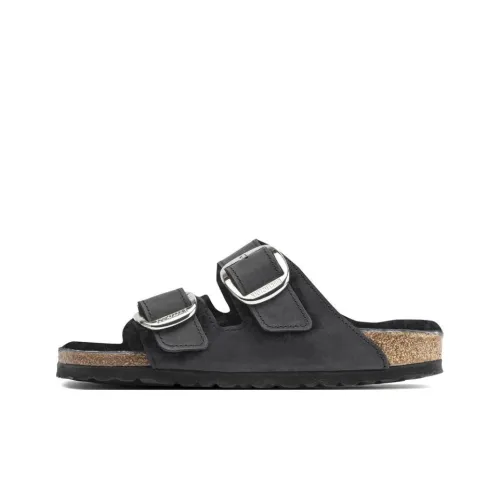 Birkenstock Arizona Big Buckle EVA Устойчивые к истиранию Слипоны Женские Черные