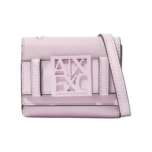 ARMANI EXCHANGEAE Кожа Сумка через плечо Мини Женская Розовая