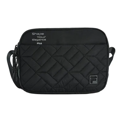 FILA Ткань Сумка через плечо Экстра Маленькая Женская Темно-Черная