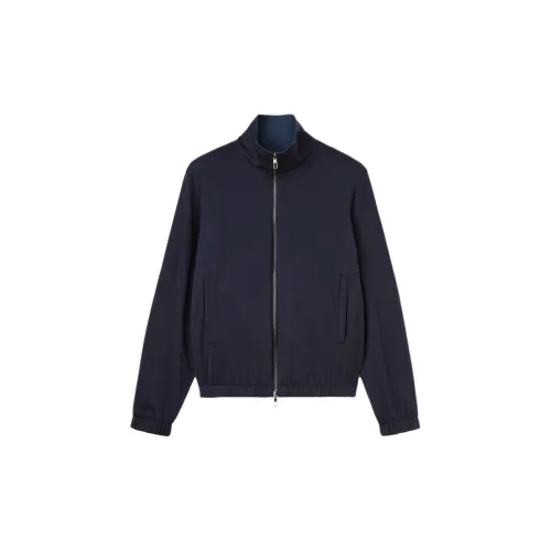 Loro Piana Морской Синий Мужские Куртки