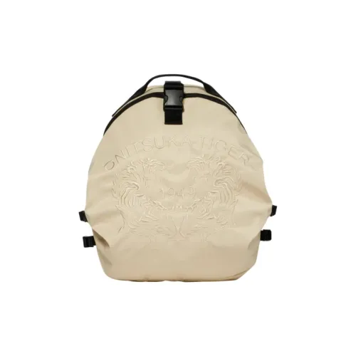 Onitsuka Tiger Nylon Рюкзак Унисекс Бежевый