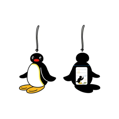 VEF PINGU Удостоверение личности HOLDER Большой дизайн идеально подходит для креативного рисования и создания мерча по IP