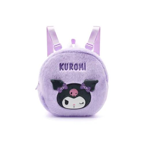 Sanrio Kulomi Полиэстер Рюкзак Стандартный Унисекс Фиолетовый