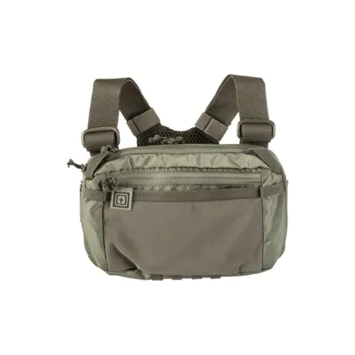 5,11 Nylon Грудь Ремень Сумка Рюкзак Стандартный Унисекс Шалфей Зеленый
