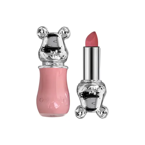 Gege Bear Gogo Bear Misty Velvet Lip Balms Matte Легко Смешиваемый Цвет Лиц No TRANSFER Hydrating And Brightening