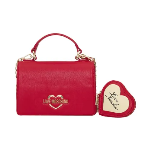 LOVE MOSCHINO ПУ (полиуретан) Сумка через плечо Сумка Мини Женская Красная