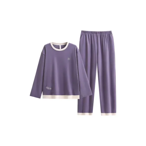 UAVAE Пижамный комплект женский фиолетовый