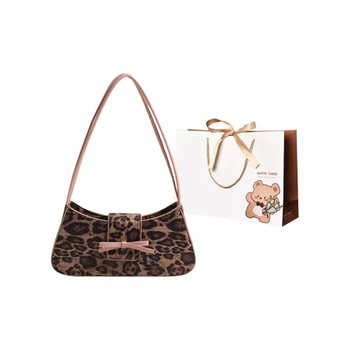 ERANGBEAR ПУ (полиуретан) Сумка через плечо Женская Розовая Коричневая