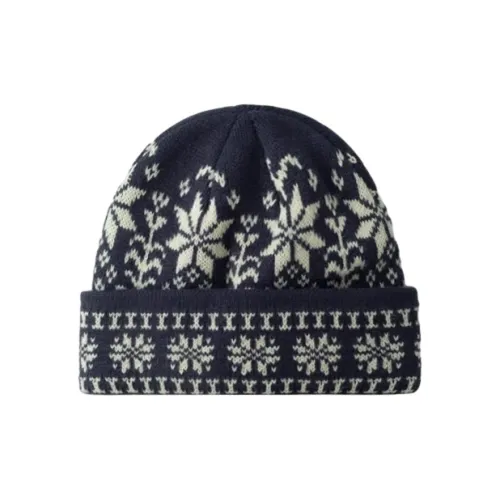 FREE RABBITⅡ Винтажный узор универсальный большая окружность головы вязаная ткань шапка-бини унисекс