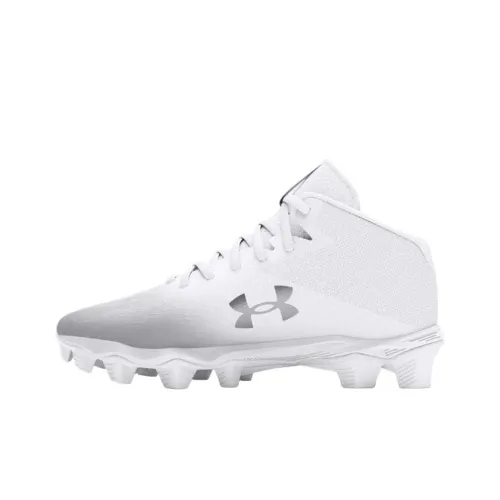 Under Armour Spotlight Franchise 4 MID Топ Детские футбольные бутсы Белый Подростки