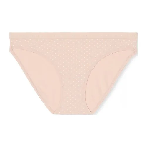 Victoria's Secret Эластичный хлопок Бикини Panty Marzipan Dots Нижнее белье Женские 1 упаковка Розовый