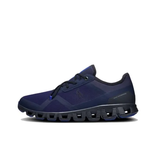 On Cloud X 3 AD Slip-resistant Abrasion-resistant Low-top Training Shoes Men's Blue На Cloud X 3 AD противоскользящие абразионные низкие кеды для тренировок мужские синие