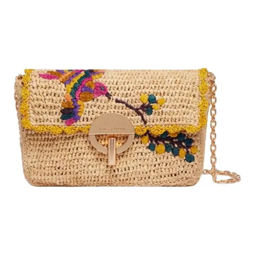 Vanessa Bruno Рафия Сумка через плечо Маленькая Женская Многоцветная