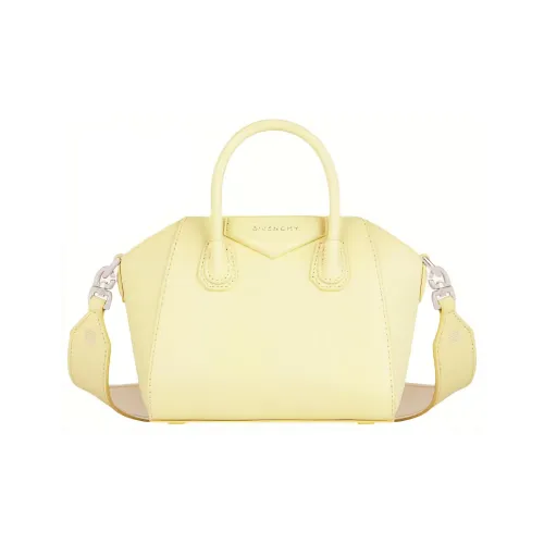 GIVENCHY Antigona Кожа Box Через плечо Одно плечо Сумка Мини Женская Желтая
