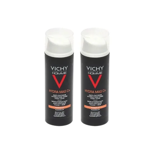 VICHY Hydra MAG C+Анти-Утомляющий Увлажняющий Крем Осветляющий Увлажняющий 50 мл*2