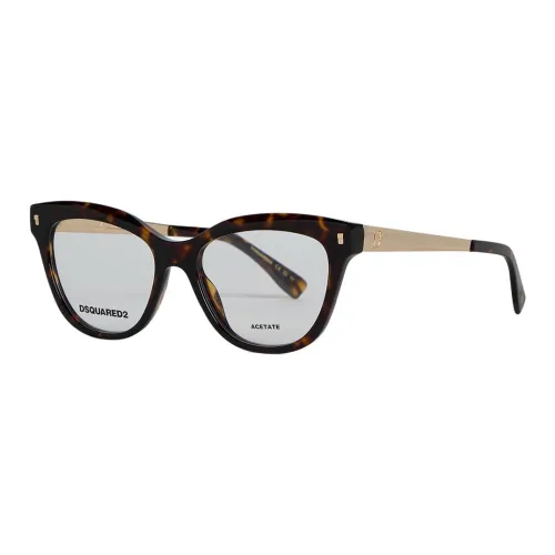 DSQUARED 2 Металл Кошачий глаз Солнцезащитные очки Мужской Черепаховый