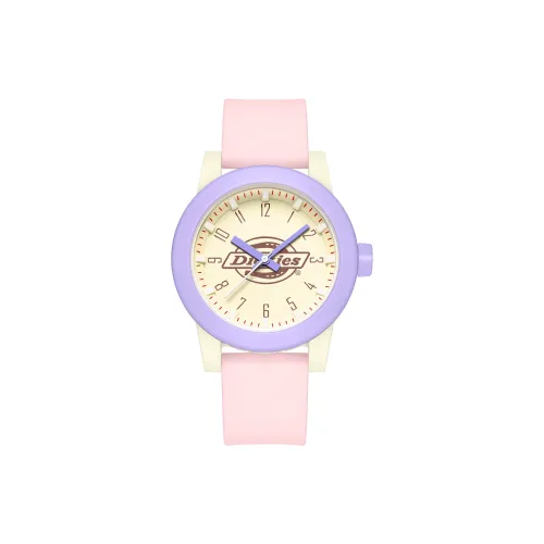Dickies Vitality Series Кварцевые наручные часы механизм ремешок из TPU розовый циферблат унисекс ограниченная серия сумка для покупок