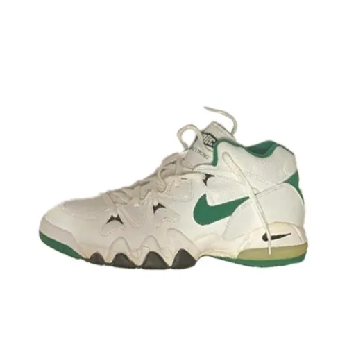 Nike Air 2 Strong Slip Resistant Abrasion Resistant MID Топ Винтажные баскетбольные кроссовки Унисекс Белый