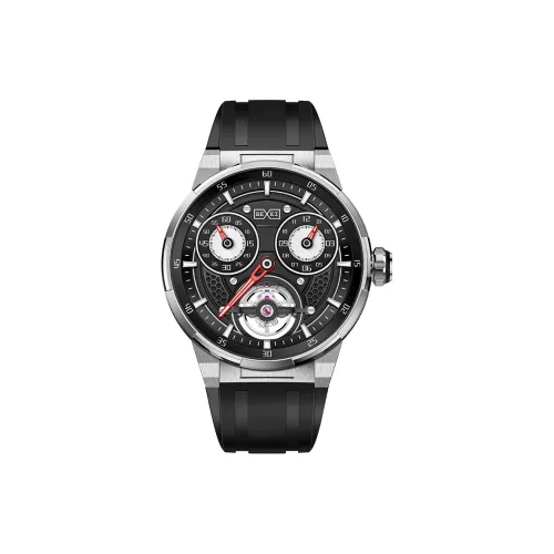 BEXEI Owl series Иллюстрация Philosophy Автоматический механический механизм Часы Мужские часы Черный циферблат