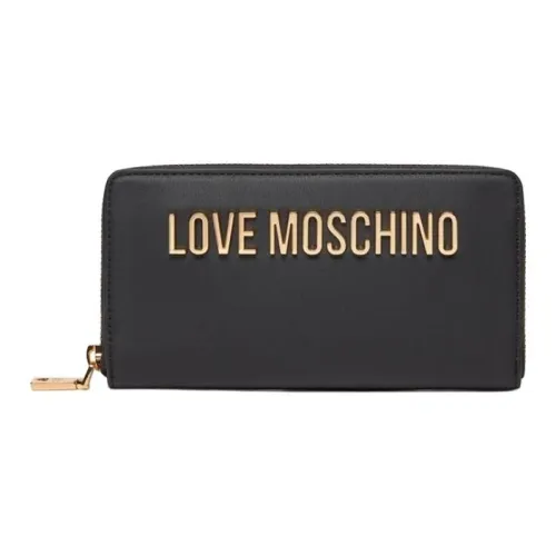 LOVE MOSCHINO Кошелек из искусственной кожи большой женский черный
